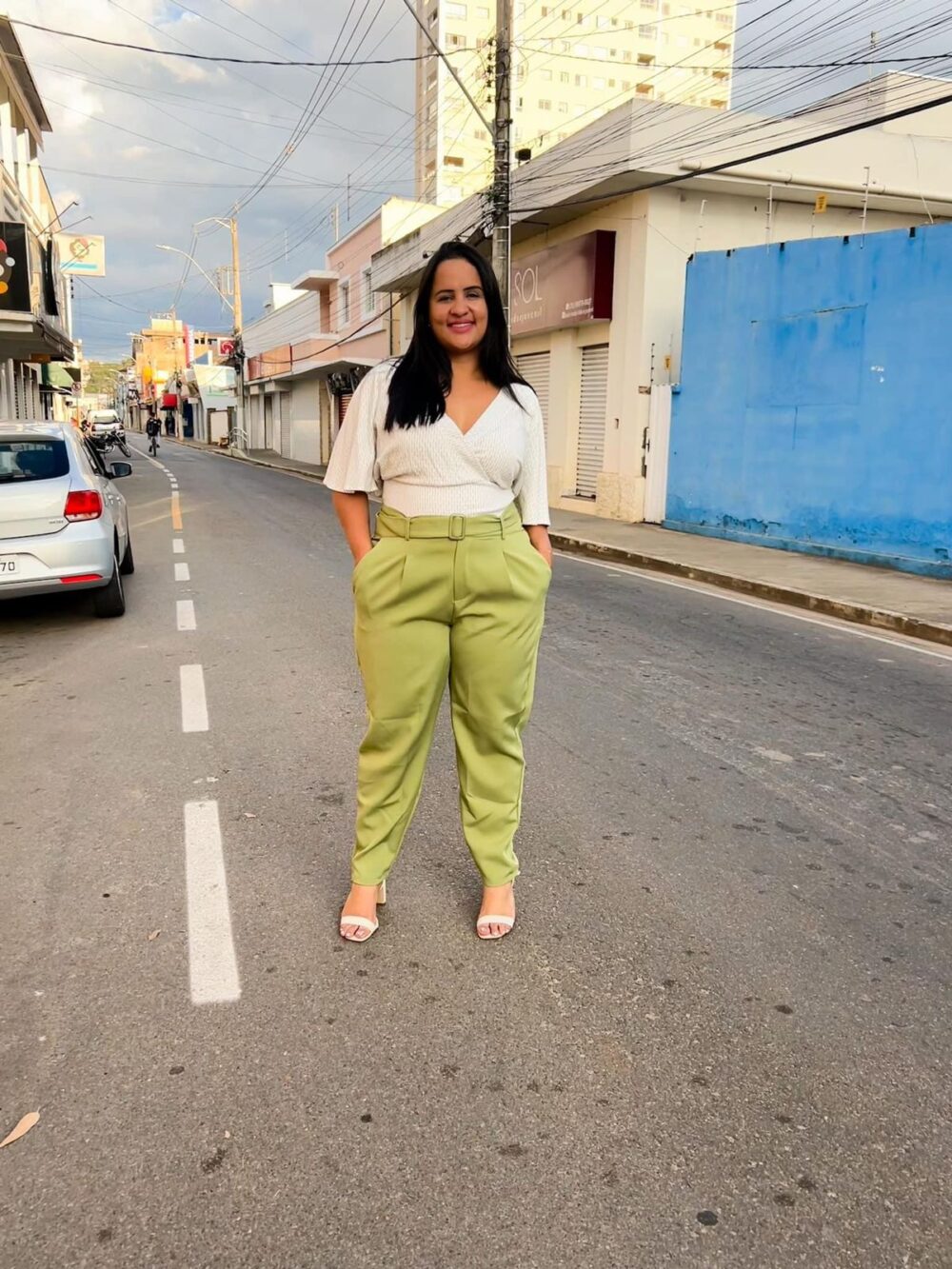 CALÇA CORTE ALFAIATARIA
