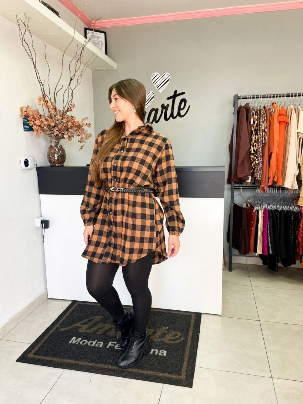 CHEMISE FLANELADA XADREZ