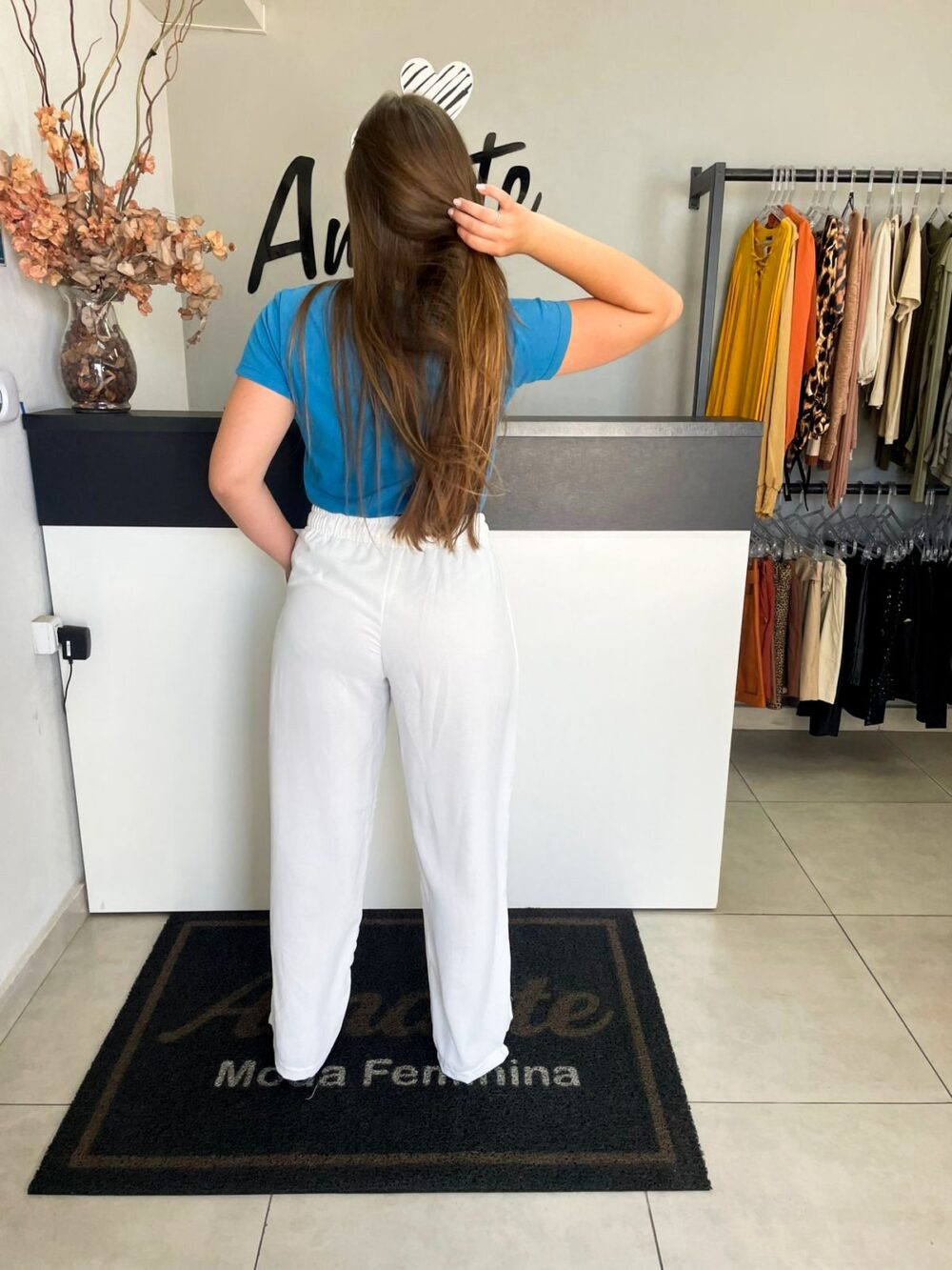 CALÇA PANTALONA BRANCA - Imagem 2